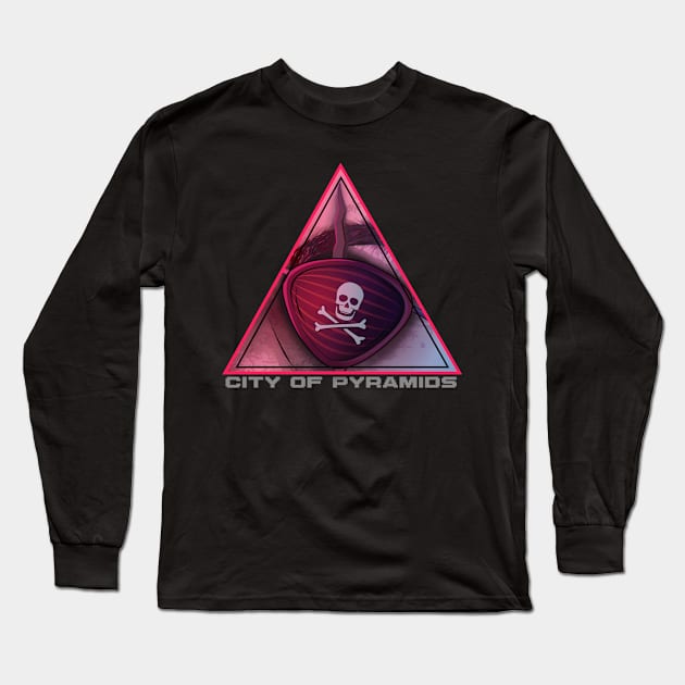 Eyeconic - Eyepatch Long Sleeve T-Shirt by cityofpyramids